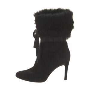 ❤️Gucci Suede Fur Trim Boots❤️